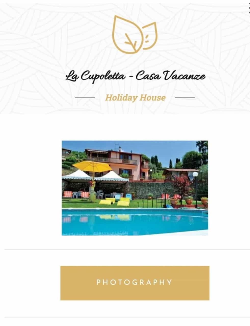 La Cupoletta -Holiday House - Gilda Trevignano Romano Eksteriør bilde
